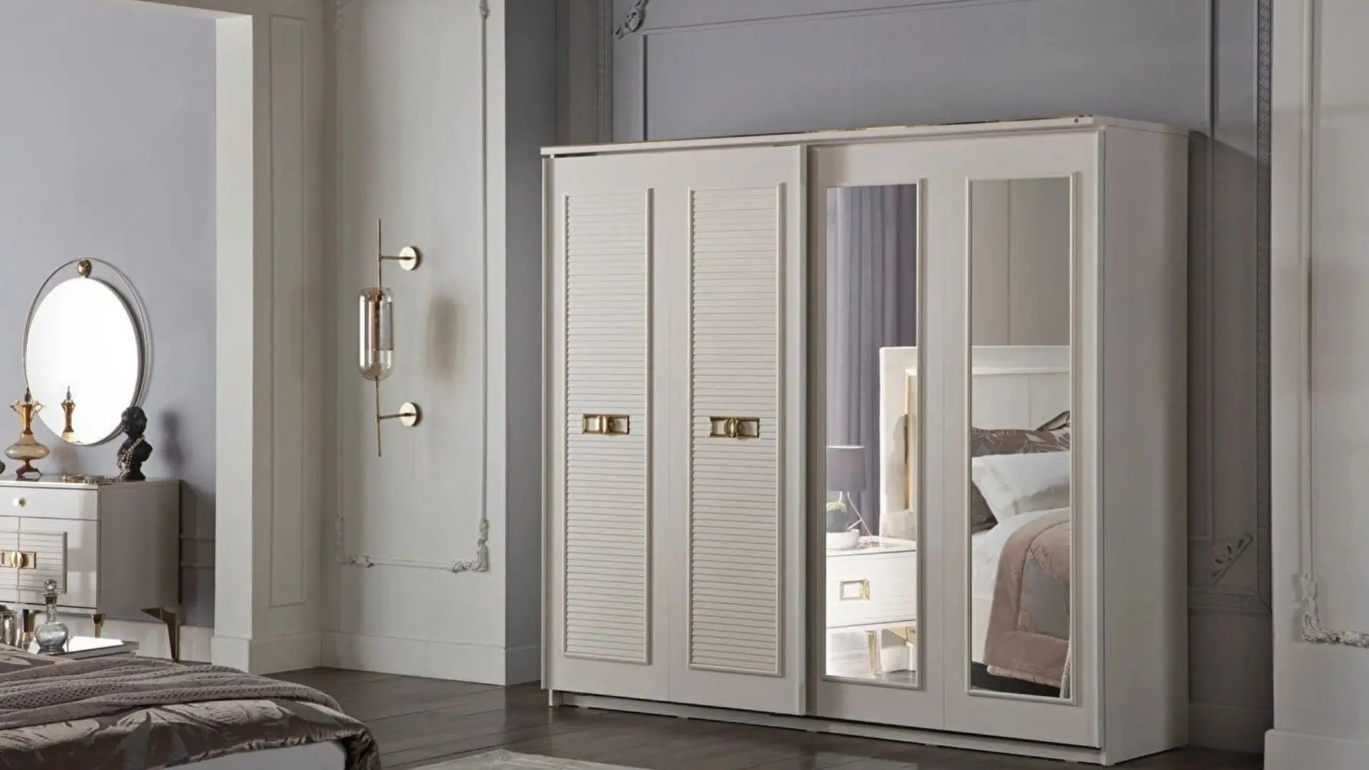 Mondi Home Veyron Sürgülü Gardırop