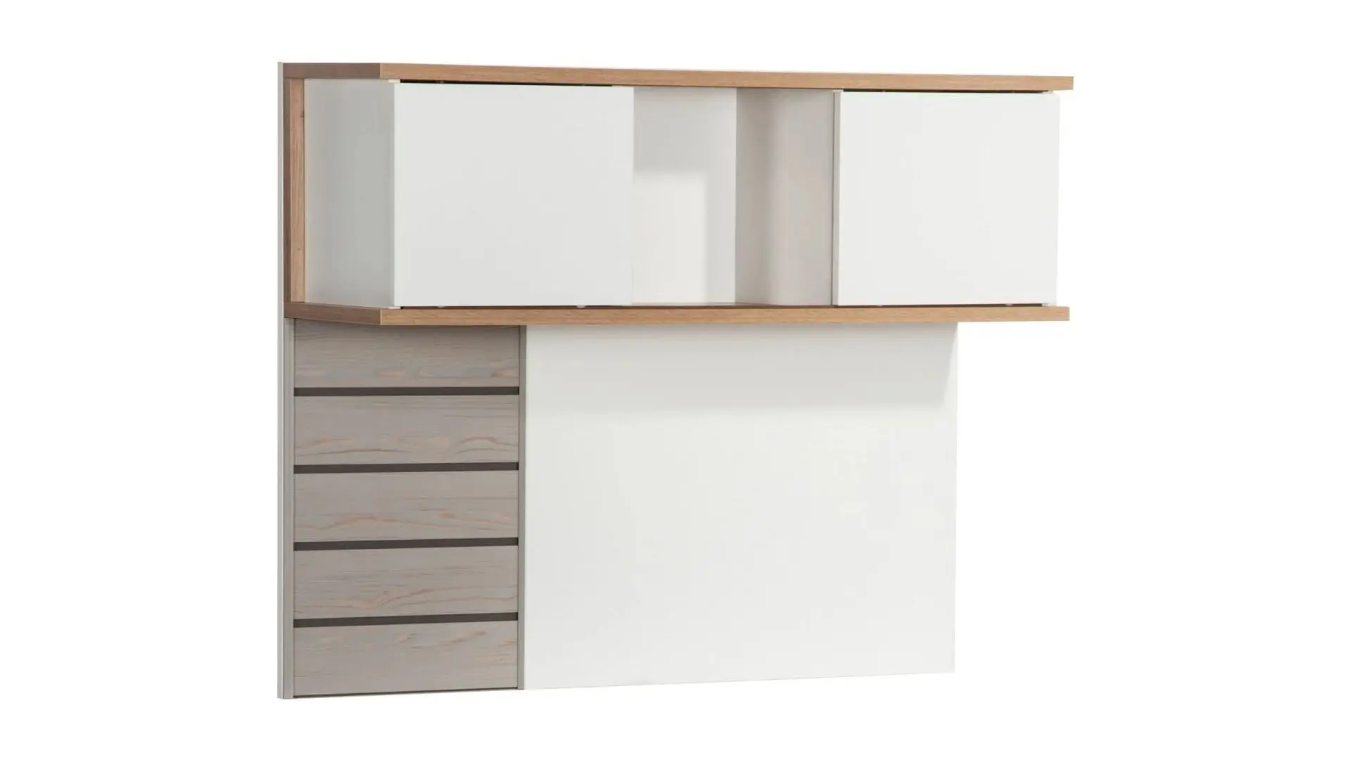 Mondi Home Lavin Çalışma Masası Kitaplık Ünite
