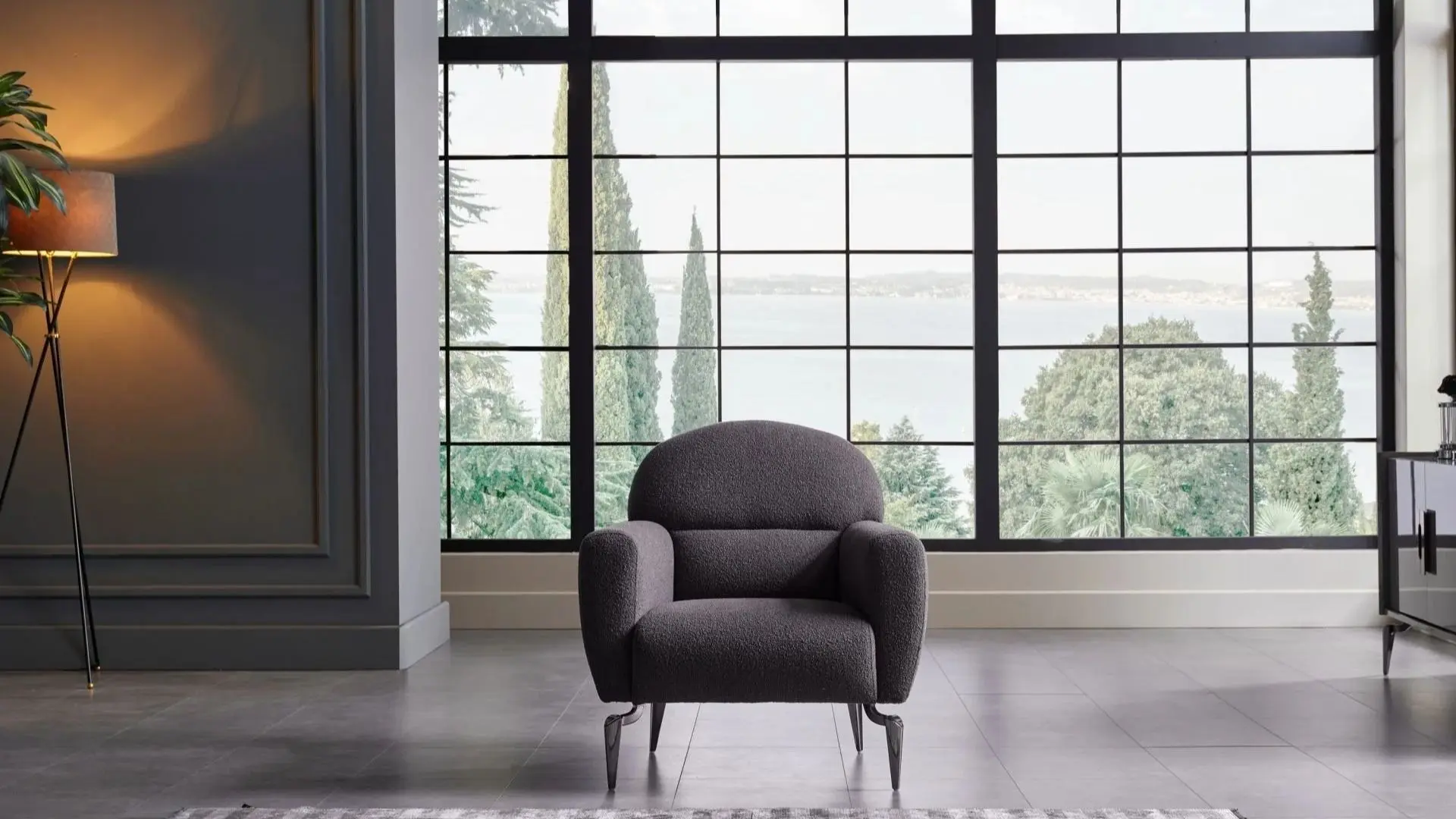 Mondi Home Alessa Berjer Antrasit