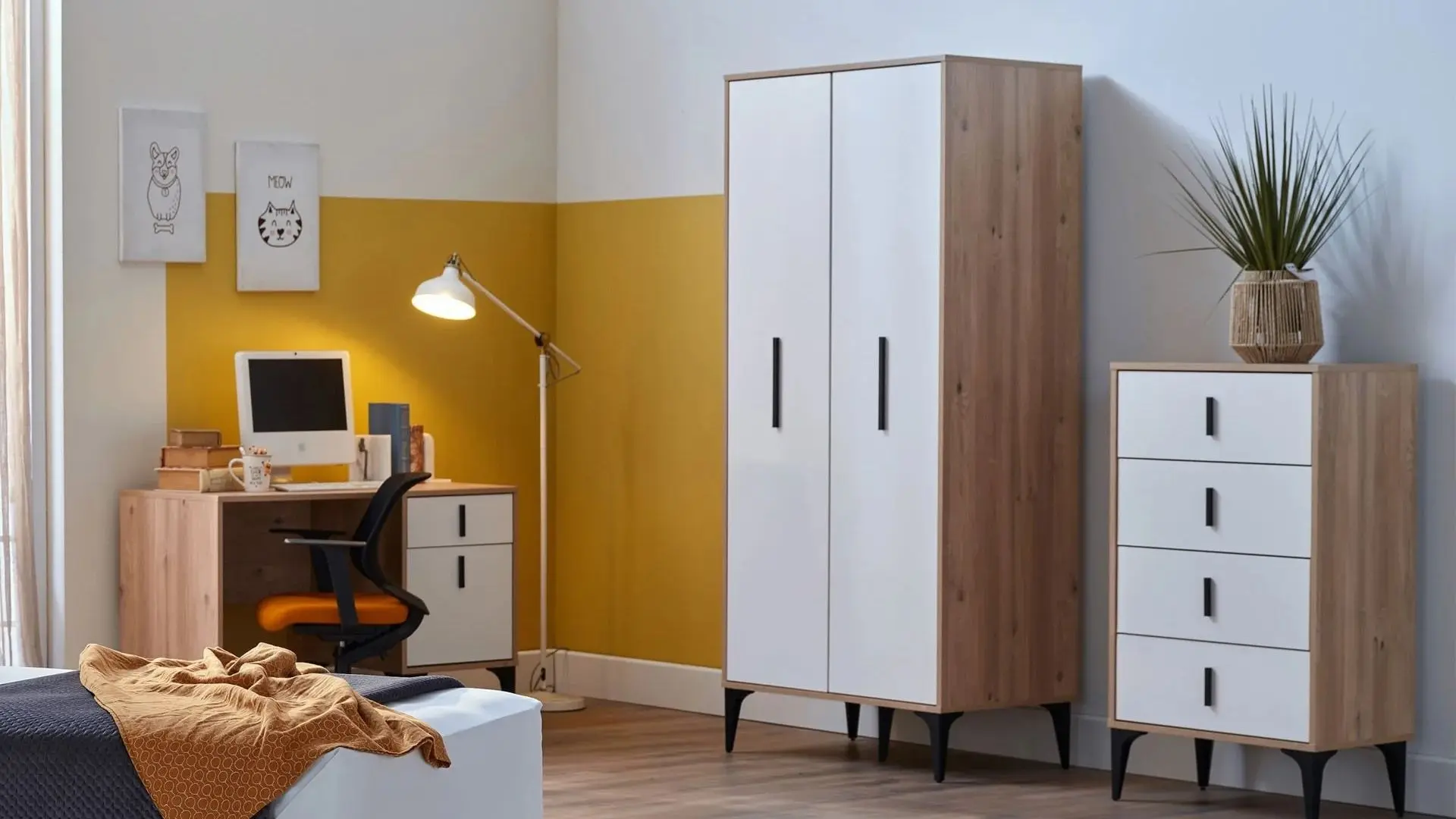 Mondi Home Ekol 2 Kapaklı Gardırop