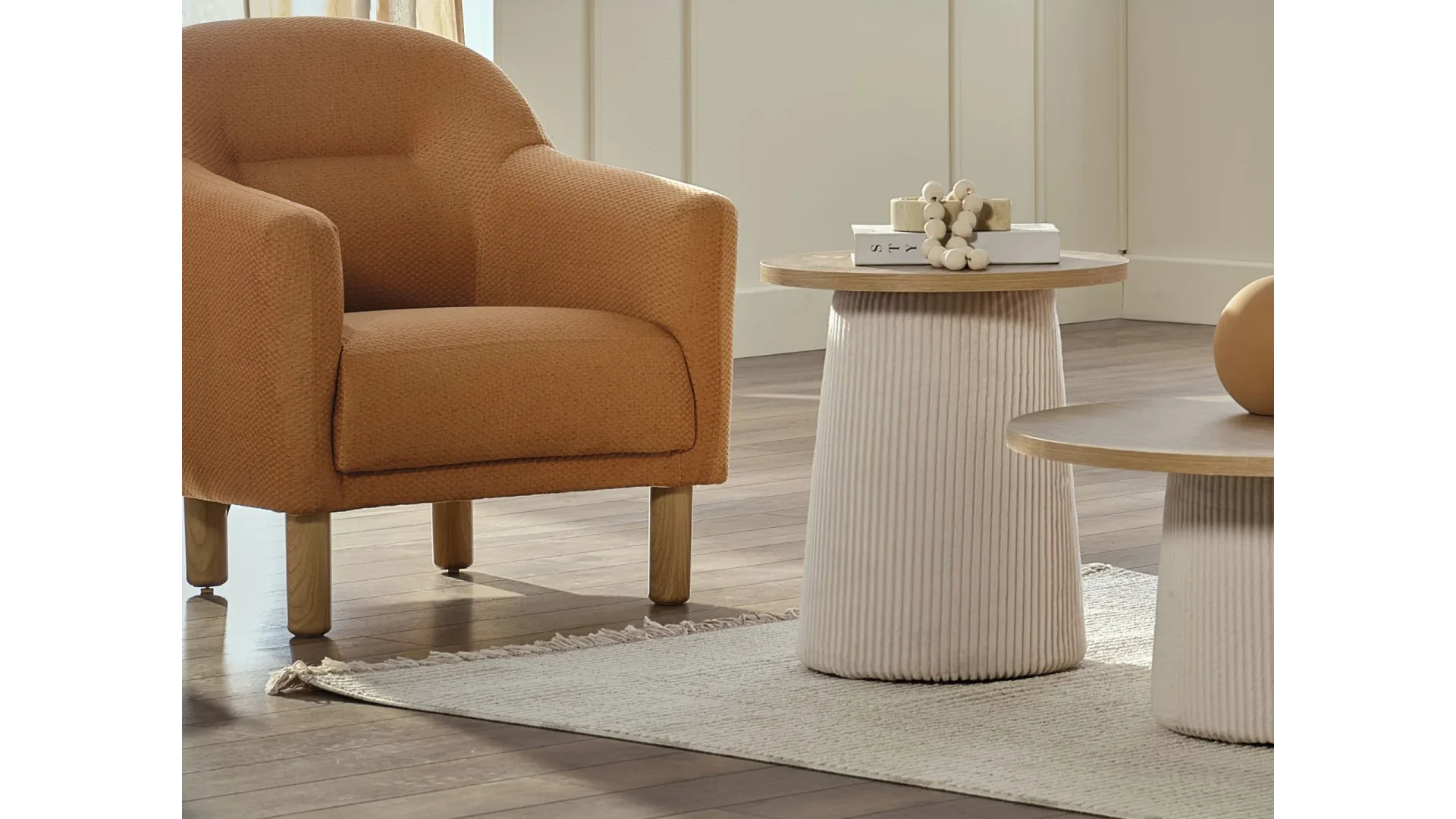 Mondi Home Bohemy Mantar Yan Sehpa