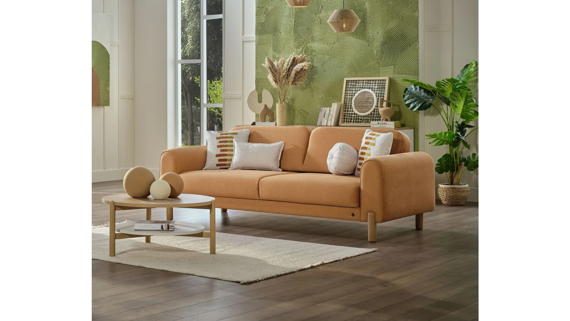 Mondi Home Bohemy Üçlü Koltuk