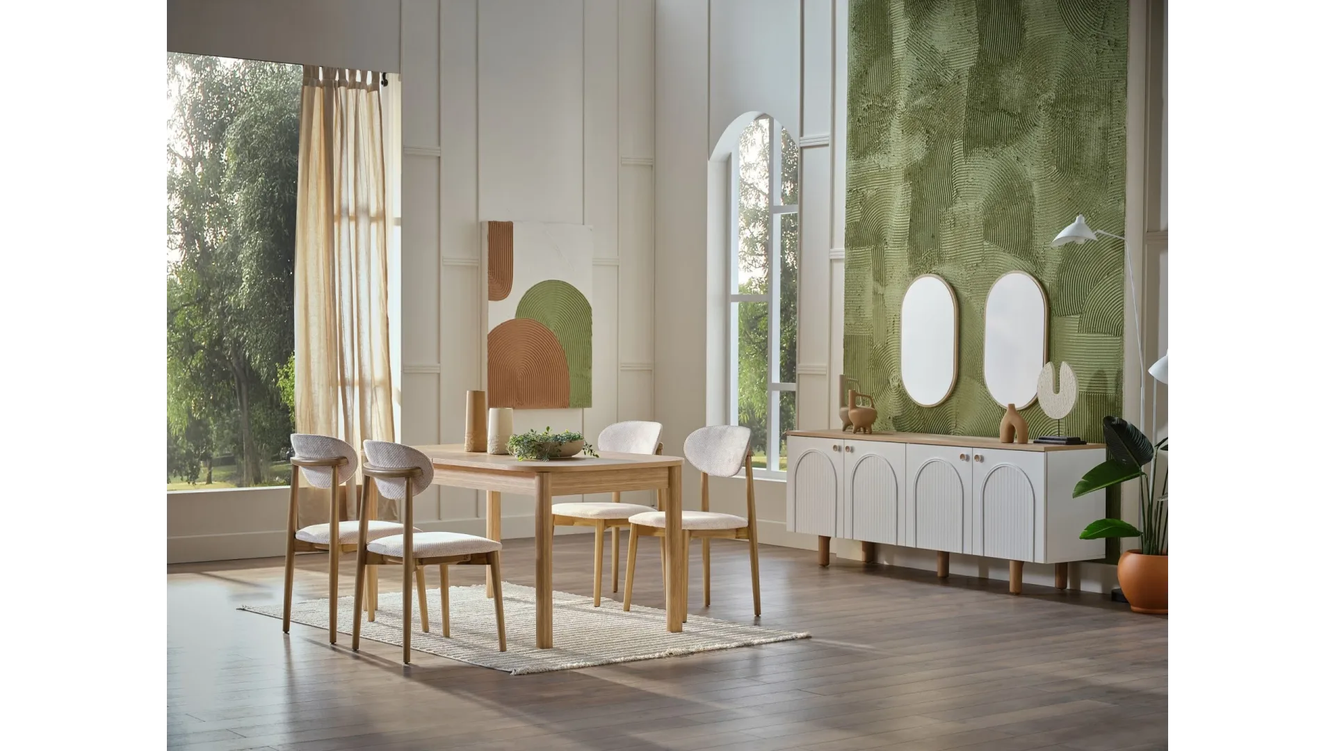 Mondi Home Bohemy Yemek Odası Takımı