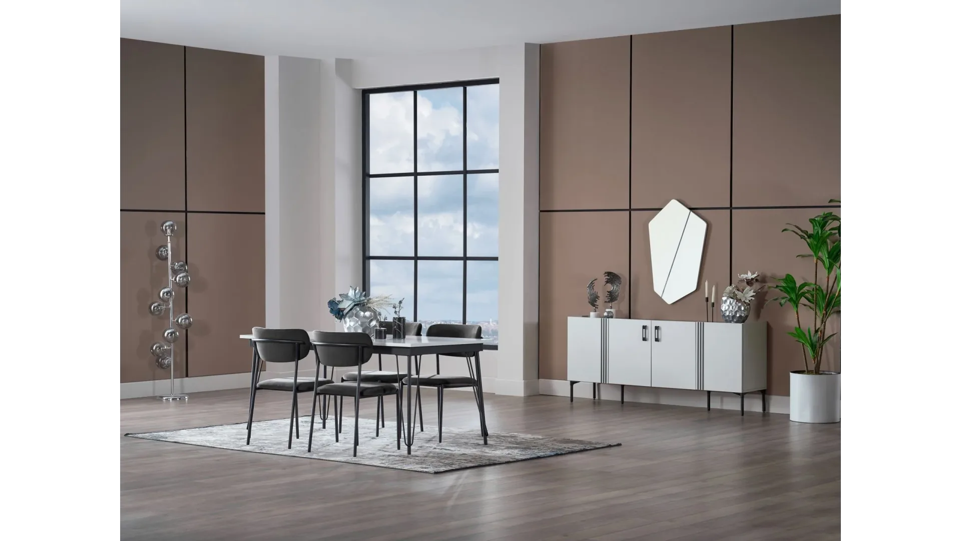 Mondi Home Eva Yemek Odası Takımı